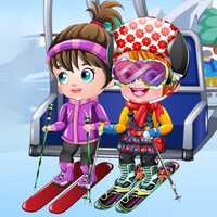 Baby Hazel Skier Dress Up