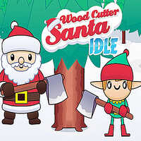 Wood Cutter Santa Idle