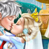 Ice Queen Wedding Kiss