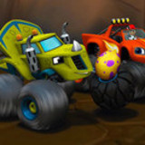 Blaze Monster Machines Hidden Wheels