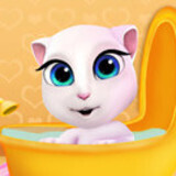 Baby Angela Bathing Time