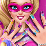 Superhero Doll Manicure